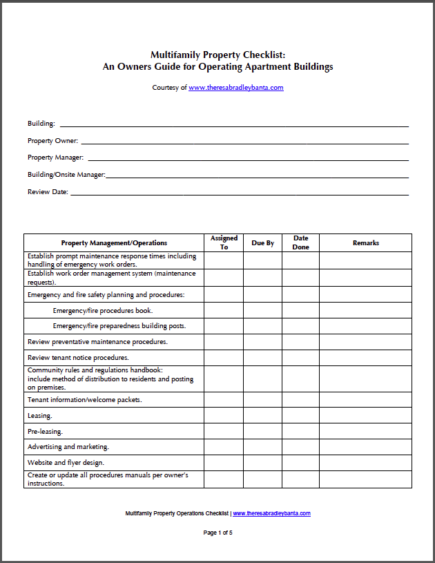 multifamily-operations-checklist